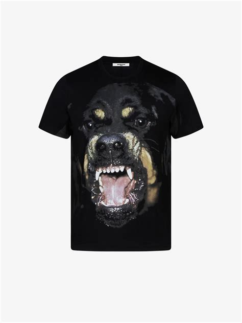 replica givenchy rottweiler t shirt|givenchy crew neck rottweiler.